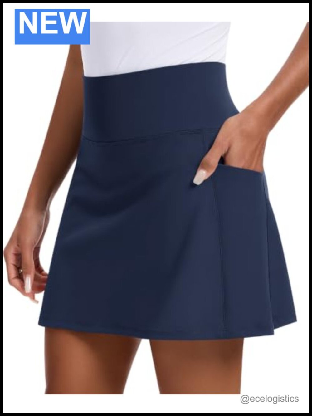 Women's Golf Skort with Pockets Athletic Tennis Skirt